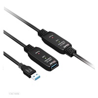 Kábel USB Club3D 3.2 Kábel aktívneho opakovača Gen1 M/F 28AWG, 15 m