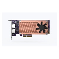 QNAP QM2-2P2G2T rozšiřující karta 2x2,5GbE, 2xM.2 NVMe 2280 PCIe Gen3x2 pro PC i NAS