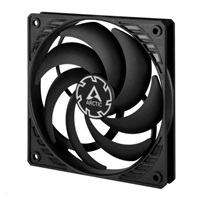 ARCTIC ventilátor P12 SLIM PWM PST 120mm, čierny
