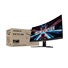 GIGABYTE LCD - 27" herný monitor G27FC A, 1920x1080, 12:M1, 250cd/m2, 1ms, 2xHDMI, 1xDP, zakrivenie, VA 1500R