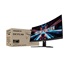GIGABYTE LCD - 27" Gaming monitor G27FC A, Prohnutý VA1500R, 1920 x 1080 FHD, 165Hz, 3000:1, 250cd/m2, 1ms, 2xHDMI, 1xDP