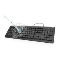 Hama voděodolná klávesnice KC-600, kabelová, černá