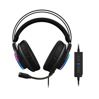 GIGABYTE sluchátka s mikrofonem AORUS H1, headset, USB