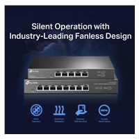TP-Link switch TL-SG108-M2 (8x2,5GbE, fanless)