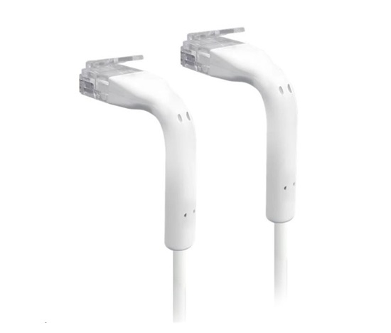 UBNT UniFi Ethernet Patch Cable [0,22m, Cat6, UTP, licna, biely, 50ks]