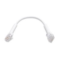 UBNT UniFi Ethernet Patch Cable [0,22m, Cat6, UTP, licna, biely, 50ks]