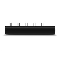 Rozbočovač USB NZXT AC-IUSBH-M3, interný, 4xUSB 2.0 výstup, 1xUSB 2.0 vstup, 1xSATA, utesnené magnetické telo, čierna farba