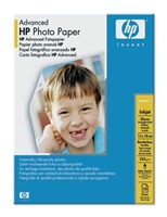 HP Advanced Glossy Photo Paper-25 sht/13 x 18 cm borderless, 250 g/m2, Q8696A
