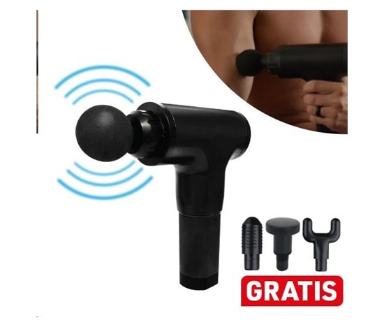 Kendox masážní pistole Muscle Relief, černá, 20 W ~ 50 W