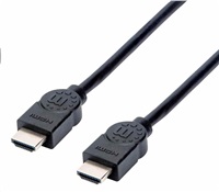 Manhattan HDMI kábel, ARC, 3D, 4K@30Hz, tienený, 1.5 m, čierna