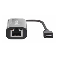 Adaptér Manhattan USB-C na 2.ethernet 5GBASE-T, USB 3.2 Gen 1; 10/100/1000 Mbps & 2.5 Gb/s, čierna