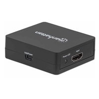 Manhattan HDMI Splitter, 1080p 2-portový HDMI Splitter, napájanie USB, čierny