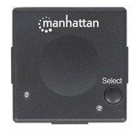 Manhattan HDMI Switch, 2-portový HDMI prepínač, 1080p, čierny