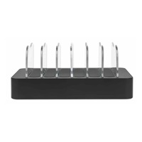 Manhattan USB nabíjacia stanica, 6-portová USB nabíjacia stanica, USB-A, čierna