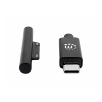 Manhattan nabíjací kábel, nabíjací kábel Surface Connect k USB-C (M/M), 15 V / 3 A, 1.8 m, čierna