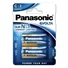 PANASONIC Alkalické baterie EVOLTA Platinum LR14EGE/2BP 1,5V (Blistr 2ks)