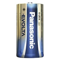PANASONIC Alkalické baterie EVOLTA Platinum LR14EGE/2BP 1,5V (Blistr 2ks)