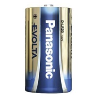PANASONIC Alkalické baterie EVOLTA Platinum LR20EGE/2BP D 1,5V (Blistr 2ks)