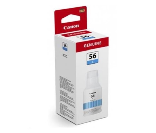 Canon BJ INK GI-56 C EUR Cyan Ink Bottle pro Maxify GX6050/3050/5550/7050/4050/5050/6550 (15755 str.)