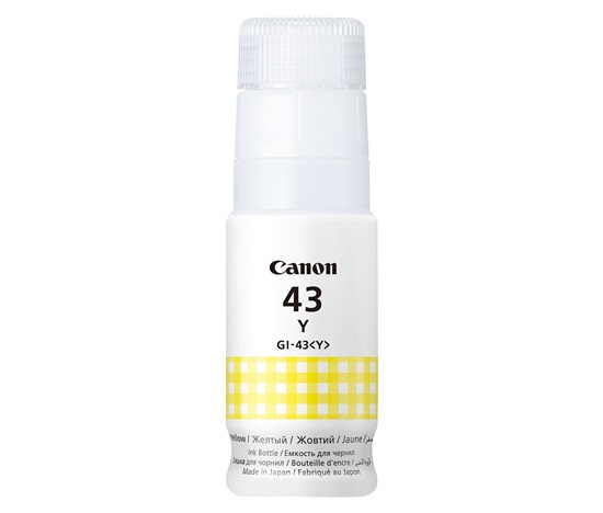 Canon Cartridge GI-43 Y žlutá pro PIXMA G540, G640 (3700 str.)