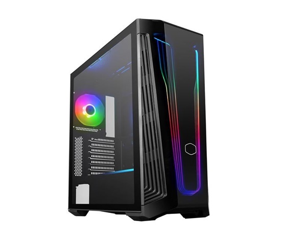 Cooler Master case MasterBox 540, ATX, Průhledná bočnice, 1x 120mm ARGB Fan, Černá