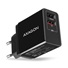 AXAGON ACU-QS24, sieťová nabíjačka QC & SMART 24 W, 2x port USB-A, QC3.0/AFC/FCP + 5V/1,2A