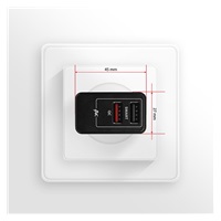 AXAGON ACU-QS24, sieťová nabíjačka QC & SMART 24 W, 2x port USB-A, QC3.0/AFC/FCP + 5V/1,2A