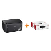 Canon i-SENSYS LBP6030B čierny - čiernobiely, SF, USB - 2x toner CRG 725 v balení
