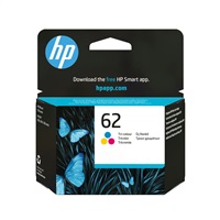 HP 62 Tri-color Original Ink Cartridge (165 pages)