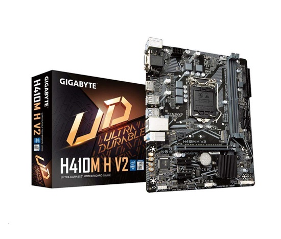 GIGABYTE MB Sc LGA1200 H410M H V2, Intel H470, 2xDDR4, 1xHDMI, 1xVGA, mATX