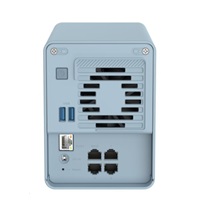 QMiroPlus-201W NAS a WiFi5 SD-WAN router (4C/CortexA7/716MHz/4GBRAM/2xSATA/AC2200/2,4GHz/5GHz/1x2,5GbE/4xGbE/2xUSB3.2)