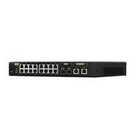 QNAP switch QSW-M2116P-2T2S (16x2,5GbE,2x10SFP+,2x10GbE,16xPoE+,2xPoE++,280W)