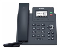 IP telefón Yealink SIP-T31, 2,3" grafika 132x64, 2x RJ45 10/100, 2x SIP, s adaptérom