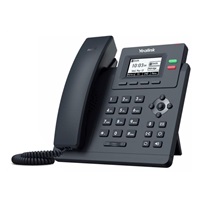 IP telefón Yealink SIP-T31, 2,3" grafika 132x64, 2x RJ45 10/100, 2x SIP, s adaptérom