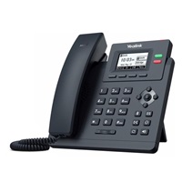 IP telefón Yealink SIP-T31G, 2,3" grafika 132x64, 2x RJ45 10/100/1000, PoE, 2x SIP, s adaptérom