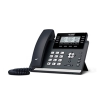 IP telefón Yealink SIP-T43U, 3,7" grafika 360x160, 2x RJ45 10/100/1000, PoE, 12x SIP, 2x USB, bez adaptéra