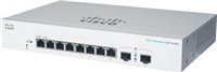 Cisco switch CBS220-8T-E-2G (8xGbE,2xSFP,fanless)