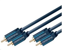 Kábel ClickTronic HQ OFC 2x Cinch - 2x Cinch RCA, M/M, 10 m