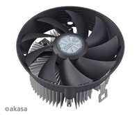AKASA chladič CPU, pre AMD, 12cm ventilátor