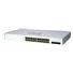 Cisco switch CBS220-24P-4X (24xGbE,4xSFP+,24xPoE+,195W)