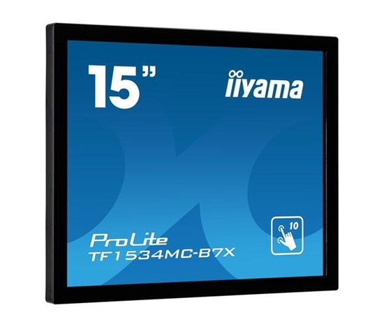 iiyama ProLite TF1534MC-B7X, 38.1 cm (15''), kapacitný, 10 TP, čierny