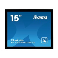 iiyama ProLite TF1534MC-B7X, 38.1 cm (15''), kapacitný, 10 TP, čierny