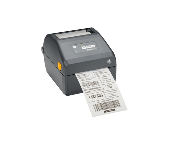 Zebra ZD421c Healthcare, kazeta, 12 bodov/mm (300 dpi), RTC, EPLII, ZPLII, USB, USB Host, BT (BLE), Ethernet, biela