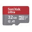 Karta SanDisk MicroSDHC 32 GB Ultra (120 MB/s, A1 Class 10 UHS-I ) + adaptér