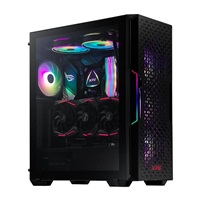 ADATA XPG case STARKER AIR Mid-Tower, bez zdroje, 1x 120mm + 1x 120mm ARGB, Černá