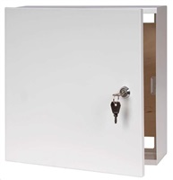 Univerzálna skrinka LEXI Basic 300x300x100 mm, montážna doska, biela