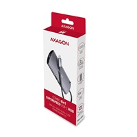 AXAGON HMC-6M2, USB 3.rozbočovač 2 Gen 1, 2x USB-A, HDMI, RJ-45 GLAN, SATA M.2 sloty, PD 100 W, kábel USB-C 18 cm