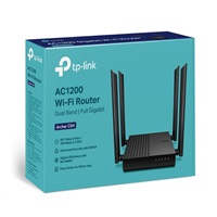 TP-Link Archer C64 OneMesh/EasyMesh WiFi5 router (AC1200, 2,4GHz/5GHz, 4xGbELAN, 1xGbEWAN)