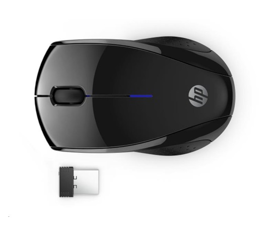Myš HP - 220 Silent Mouse, bezdrôtová, čierna