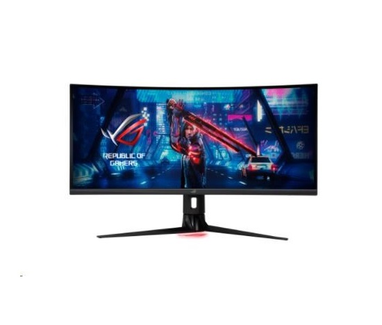 ASUS LCD 34" XG349C CURVED 3440x1440 ROG Strix Gaming 400cd UWQHD overclo.180Hz 1ms HDMI DP 135%sRGB, G-Sync IPS repro